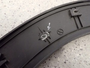 CHEVROLET ORLANDO 10- LISTWA BŁOTNIKA TYLNA PRAWA 4/9 MINIATURA