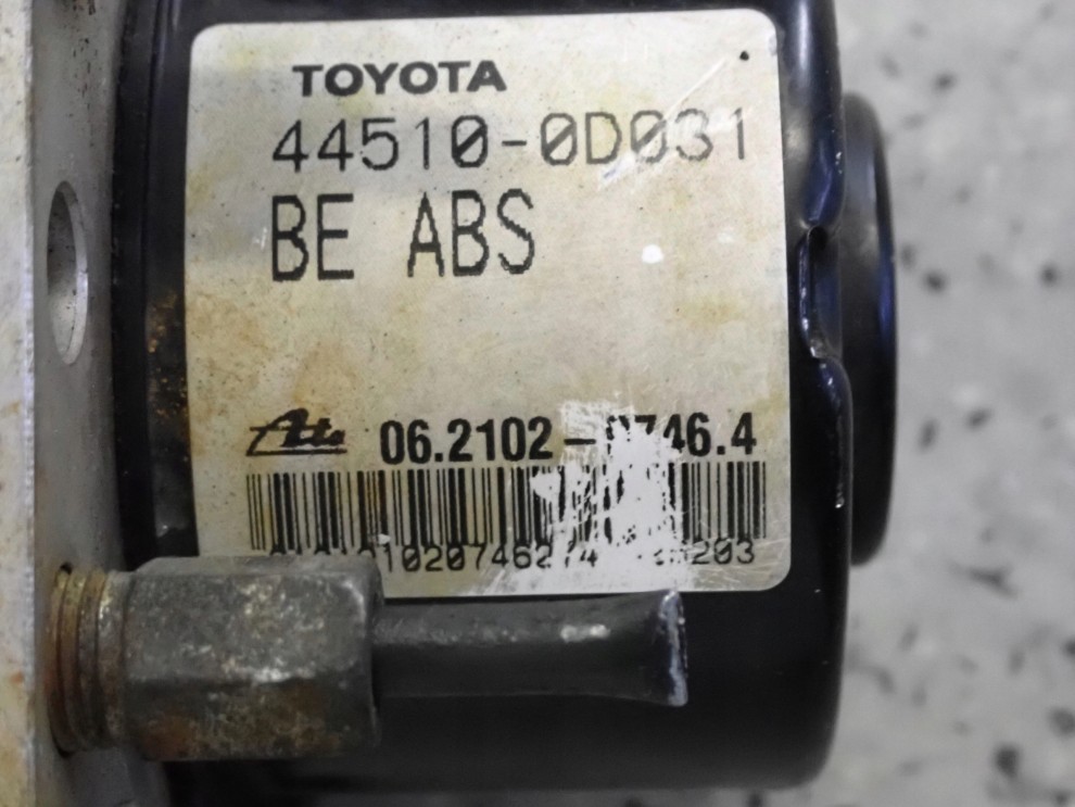 TOYOTA YARIS II 06- POMPA ABS-u 44510-0D031 3/7