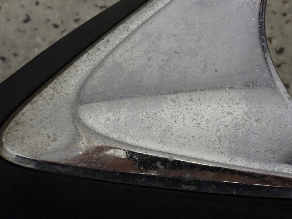 NISSAN MICRA K13 LIFT 14- KRATKA ATRAPA ZAŚLEPKA HALOGENU LEWA 3/5