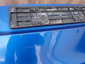 SUZUKI SWIFT MK7 10-16 ZDERZAK TYLNY TYŁ ZCG 8/15 MINIATURA