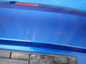 SUZUKI SWIFT MK7 10-16 ZDERZAK TYLNY TYŁ ZCG 11/15 MINIATURA