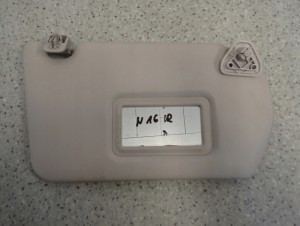 NISSAN ALMERA N16 00-06 DASZEK PRZECIWSŁONECZNY PRAWY 1/3 MINIATURA