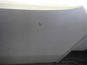 CHEVROLET AVEO HATCHBACK T250 07- MASKA POKRYWA SILNIKA 5/10 MINIATURA