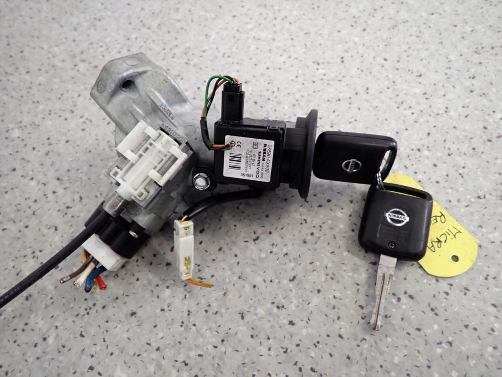 NISSAN MICRA K12 03- 1.2 BENZ AUTOMAT ZESTAW STARTOWY KOMPUTER STACYJKA 5/9