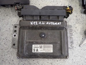 NISSAN MICRA K12 03- 1.2 BENZ AUTOMAT ZESTAW STARTOWY KOMPUTER STACYJKA 2/9 MINIATURA