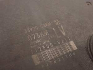 SUZUKI SWIFT 1.3i 07-09 ZESTAW STARTOWY KOMPUTER STACYJKA 33920-73KM 2/6 MINIATURA