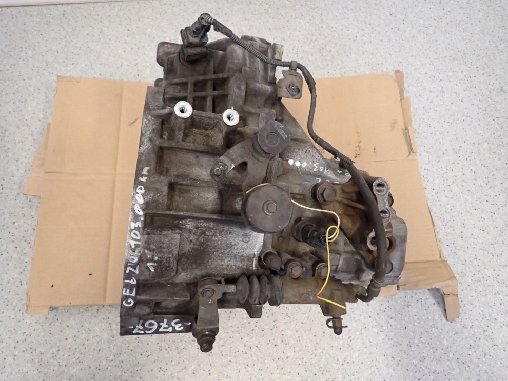 HYUNDAI GETZ 02-10 1.1 BENZ SKRZYNIA BIEGÓW MANUALNA MAŁY PRZEBIEG 2/8
