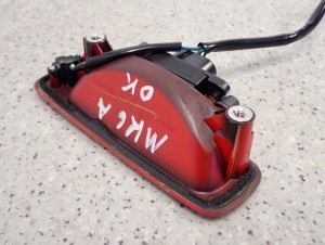 SUZUKI SWIFT MK6 04- KLAMKA TYLNEJ KLAPY SWITCH KEYLESS 5/5 MINIATURA