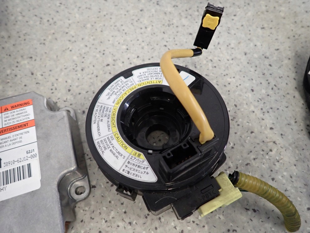 SUZUKI SWIFT MK6 04- PODUSZKI POWIETRZNE SRS ZESTAW 4/10