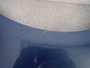 TOYOTA YARIS II 06-11 BŁOTNIK PRZEDNI LEWY 8T1 9/15 MINIATURA