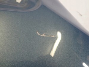 TOYOTA YARIS II 06-11 BŁOTNIK PRZEDNI PRAWY 8T1 4/11 MINIATURA