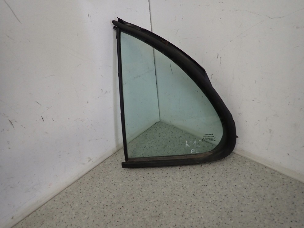 NISSAN MICRA K12 SZYBA DRZWI TYLNYCH LEWYCH TYŁ 2/6