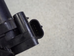 CHEVROLET AVEO T250 07- ZAMEK DRZWI PRZEDNI PRAWY 4+2 PINY 5/7 MINIATURA