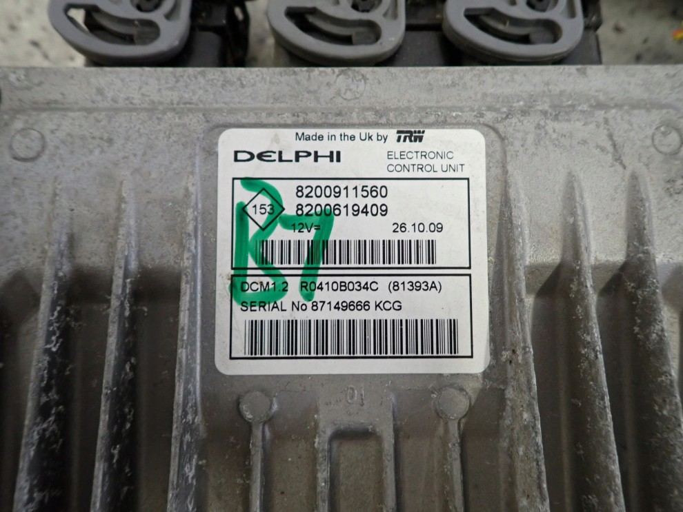 NISSAN NOTE 10-12 E11 1.5 DCI ZESTAW STARTOWY KOMPUTER STACYJKA 2/6