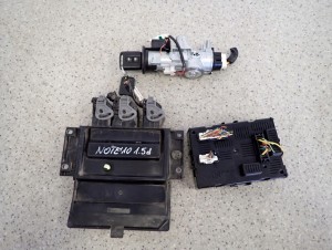 NISSAN NOTE 10-12 E11 1.5 DCI ZESTAW STARTOWY KOMPUTER STACYJKA 3/6 MINIATURA