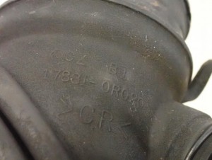 TOYOTA VERSO 09- 2.0D RURA PRZEWÓD POWIETRZA 8/8 MINIATURA