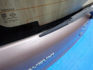 SUZUKI ALTO 09-14 KLAPA BAGAŻNIKA SZYBA TYLNA ZKW 4/11 MINIATURA