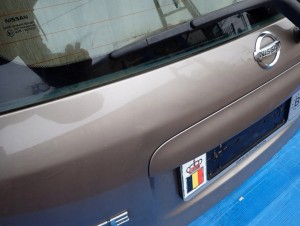 NISSAN NOTE E11 06-12 KLAPA BAGAŻNIKA SZYBA TYLNA C30 10/14 MINIATURA