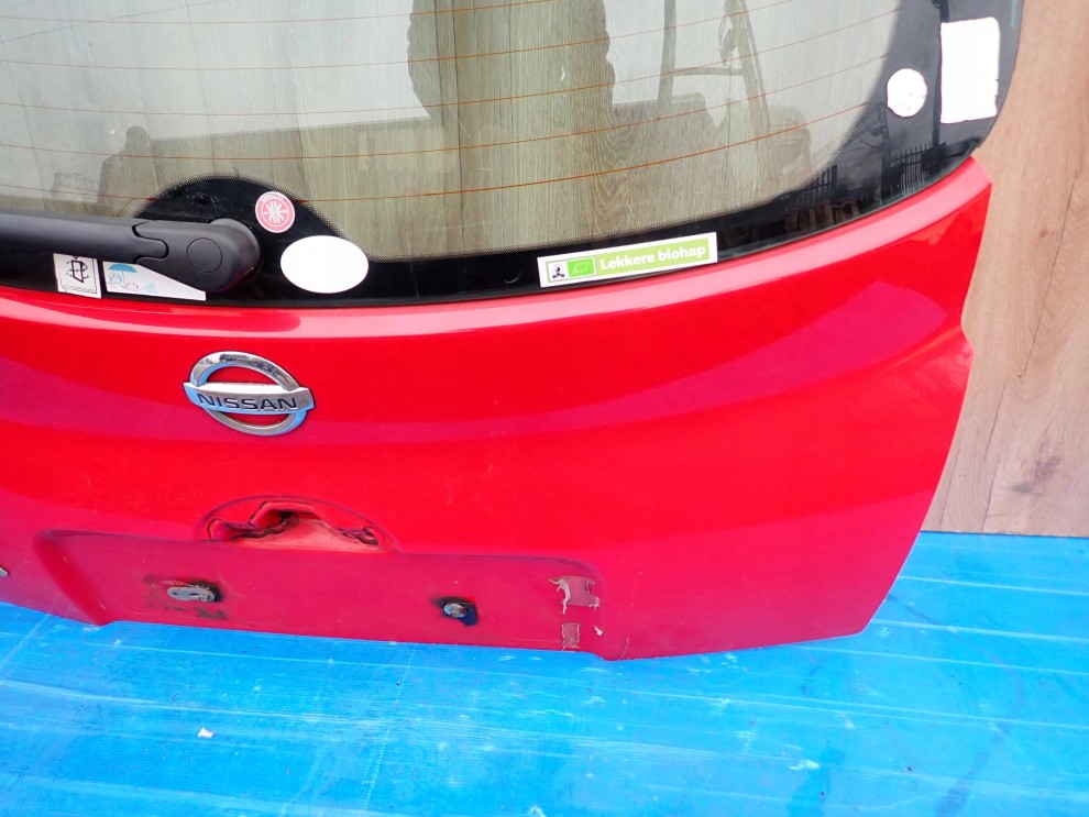 NISSAN MICRA K12 03- KLAPA BAGAŻNIKA SZYBA TYLNA Z10 3/9