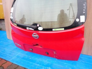 NISSAN MICRA K12 03- KLAPA BAGAŻNIKA SZYBA TYLNA Z10 4/9 MINIATURA