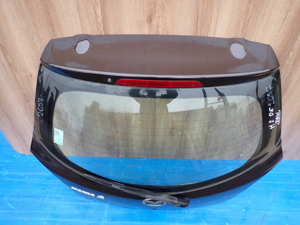 MAZDA2 MAZDA 2 08- DE KLAPA BAGAŻNIKA SZYBA TYLNA 28W 2/14