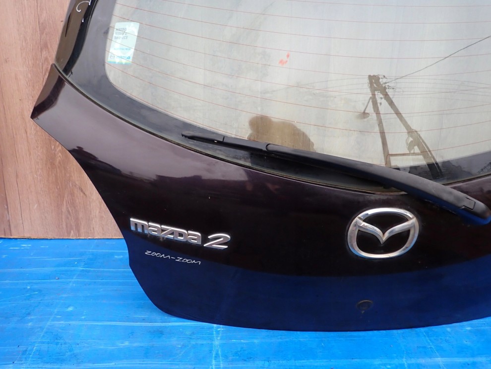 MAZDA2 MAZDA 2 08- DE KLAPA BAGAŻNIKA SZYBA TYLNA 28W 8/14