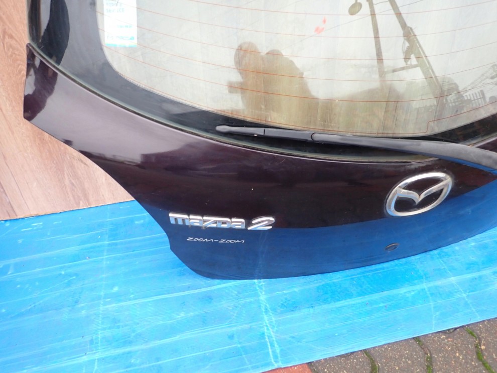 MAZDA2 MAZDA 2 08- DE KLAPA BAGAŻNIKA SZYBA TYLNA 28W 9/14