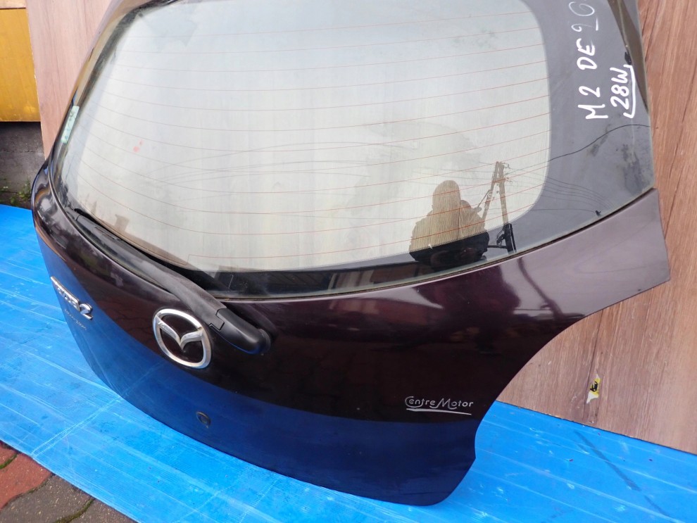 MAZDA2 MAZDA 2 08- DE KLAPA BAGAŻNIKA SZYBA TYLNA 28W 11/14