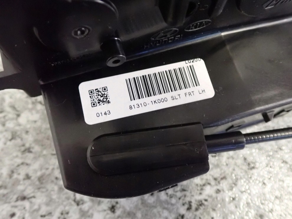 HYUNDAI IX20 HB 5D 09- ZAMEK DRZWI PRZEDNI LEWY 4 PIN EUROPA NOWY 8/9