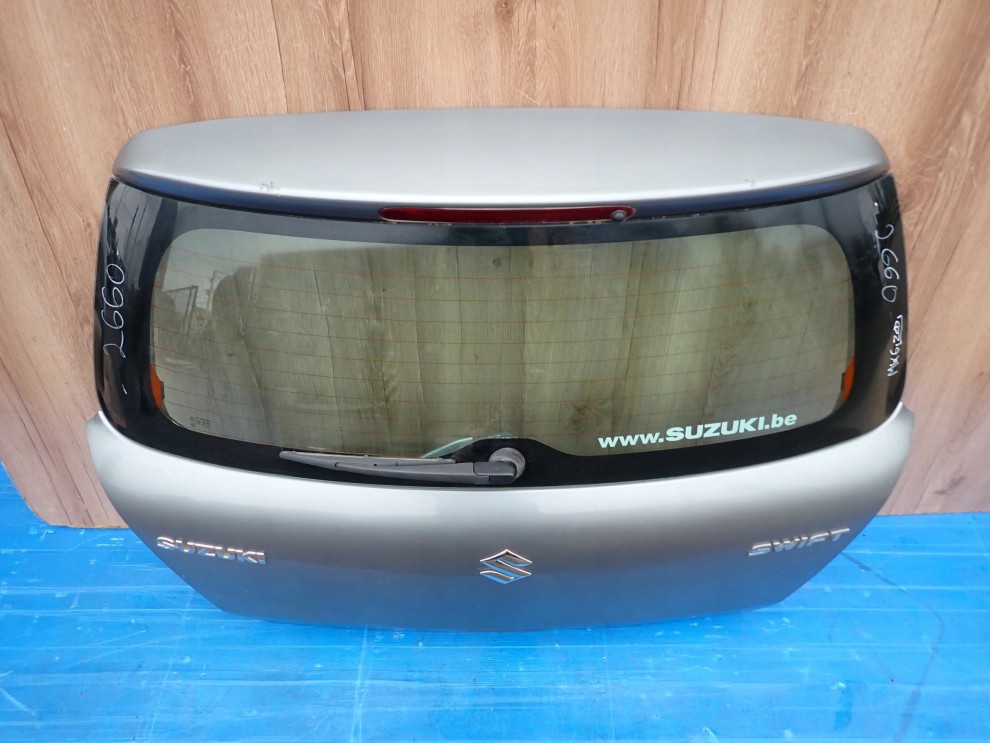 SUZUKI SWIFT MK6 04-09 KLAPA BAGAŻNIKA SZYBA TYLNA ZCD 2/14