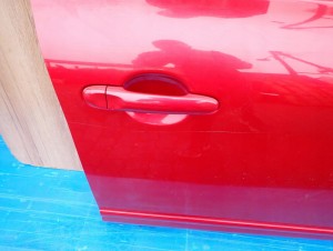 NISSAN MICRA K13 10- DRZWI PRZEDNIE PRAWE AY4 11/13 MINIATURA