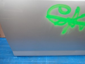 HONDA JAZZ II 02- DRZWI PRZEDNIE LEWE NH623M 9/14 MINIATURA