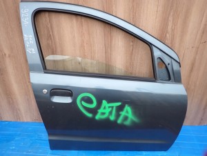 SUZUKI ALTO NISSAN PIXO 09- DRZWI PRZEDNIE PRAWE ZY4 2/16 MINIATURA