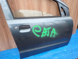 SUZUKI ALTO NISSAN PIXO 09- DRZWI PRZEDNIE PRAWE ZY4 4/16 MINIATURA