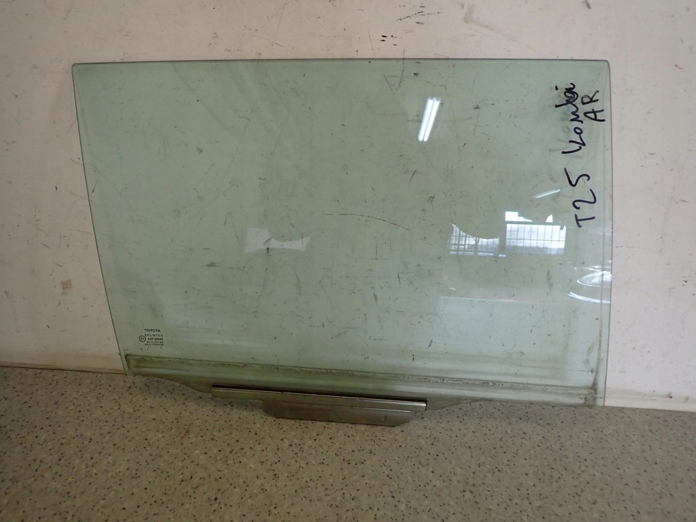 TOYOTA AVENSIS T25 KOMBI 02- SZYBA TYLNA PRAWA DRZWI OPUSZCZANA 2/7