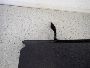 NISSAN NOTE E11 06-12 PÓŁKA TYLNA BAGAŻNIKA 9/11 MINIATURA