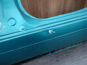 SUZUKI SPLASH 08-14 PRÓG LEWY REPERATURKA 4/13 MINIATURA