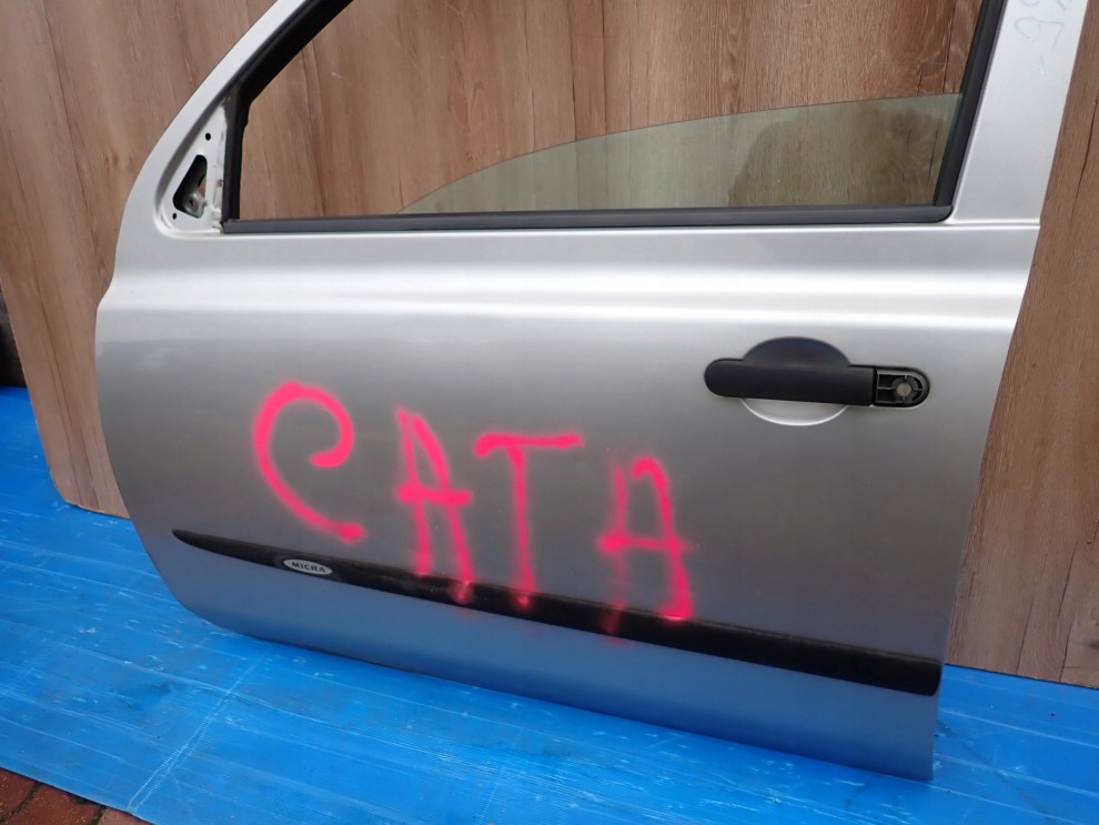 NISSAN MICRA K12 03-10 5d DRZWI PRZEDNIE LEWE KY0 4/10