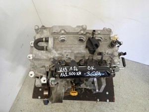NISSAN MICRA K13 1.2i 10- SILNIK MOTOR HR12 4/9 MINIATURA