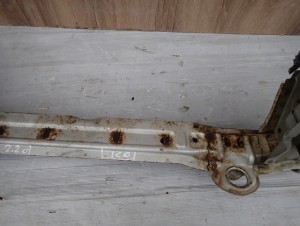 TOYOTA AVENSIS T25 02- PAS PRZEDNI WZMOCNIENIE CZOŁOWE 1C0 4/13 MINIATURA