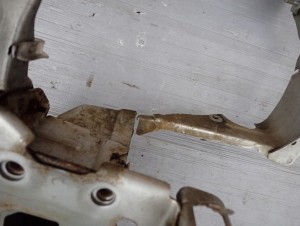 TOYOTA AVENSIS T25 02- PAS PRZEDNI WZMOCNIENIE CZOŁOWE 1C0 7/13 MINIATURA