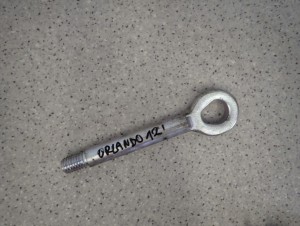 CHEVROLET ORLANDO 10- HAK HOLOWNICZY UCHO HAKA PRZÓD 2/5 MINIATURA