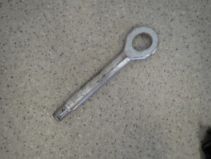 CHEVROLET ORLANDO 10- HAK HOLOWNICZY UCHO HAKA PRZÓD 5/5 MINIATURA