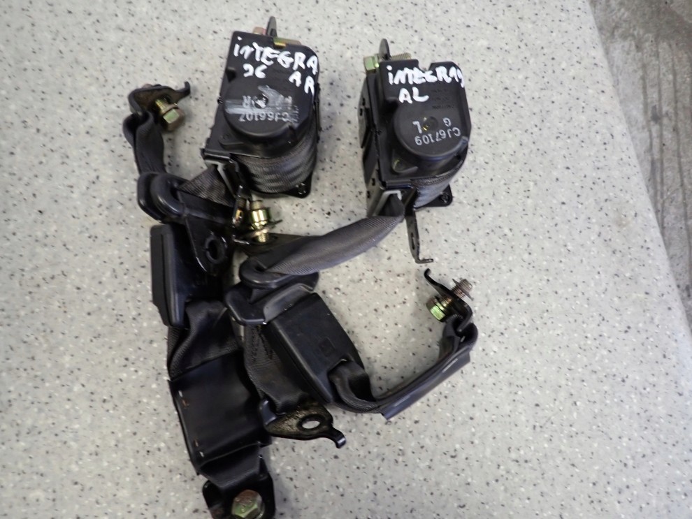 HONDA INTEGRA ACURA 93-00 PASY BEZPIECZEŃSTWA LEWY I PRAWY TYŁ 3/4