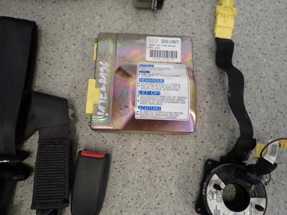 HONDA INTEGRA ACURA 93-00 PODUSZKI POWIETRZNE SRSY AIRBAGI ZESTAW 2/9