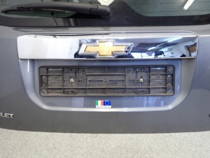 CHEVROLET ORLANDO 10- KLAPA TYLNA BAGAŻNIKA GYM KOMPLETNA 8/16 MINIATURA