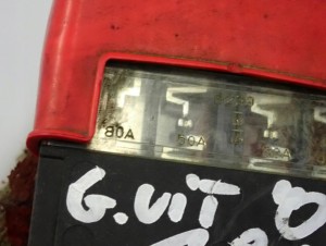 SUZUKI GRAND VITARA 06- 1.9 DDIS KLEMA PLUSOWA 3/6 MINIATURA