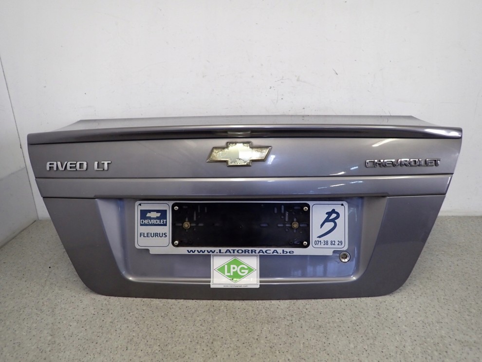 CHEVROLET AVEO SEDAN T250 07- KLAPA BAGAŻNIKA 04U 1/13