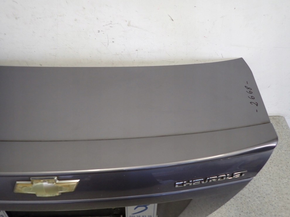 CHEVROLET AVEO SEDAN T250 07- KLAPA BAGAŻNIKA 04U 6/13