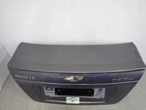 CHEVROLET AVEO SEDAN T250 07- KLAPA BAGAŻNIKA 04U 4/13 MINIATURA